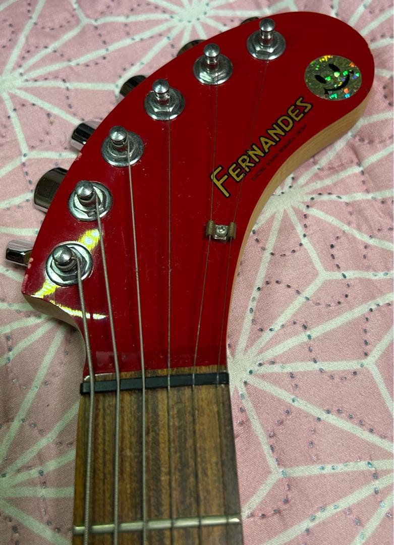 FERNANDES ゾウさんエレキギター レッド