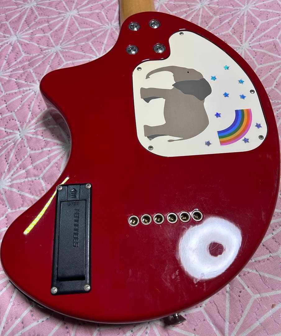 FERNANDES ゾウさんエレキギター レッド