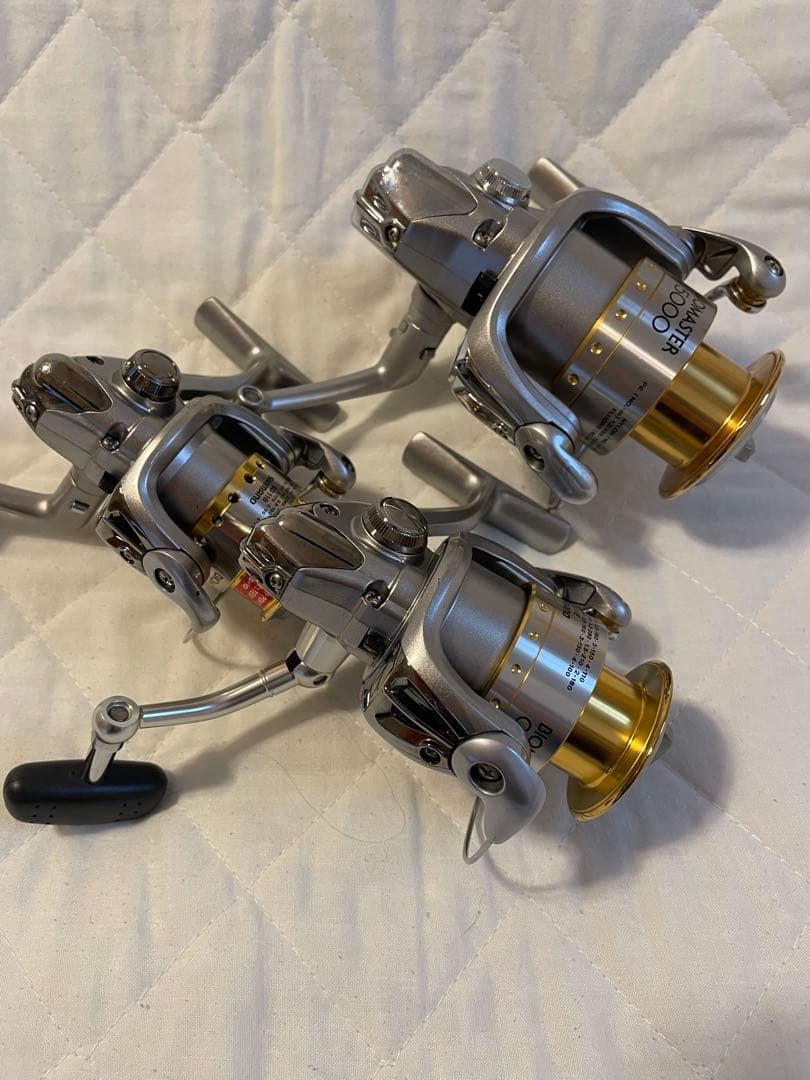 3台セット売り シマノ バイオマスター スピニングリール