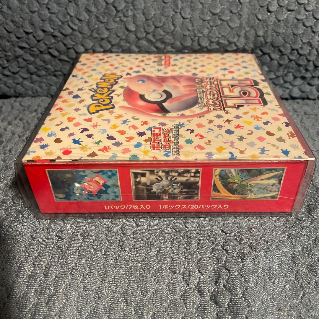 ポケモンカード151BOX未開封シュリンク付