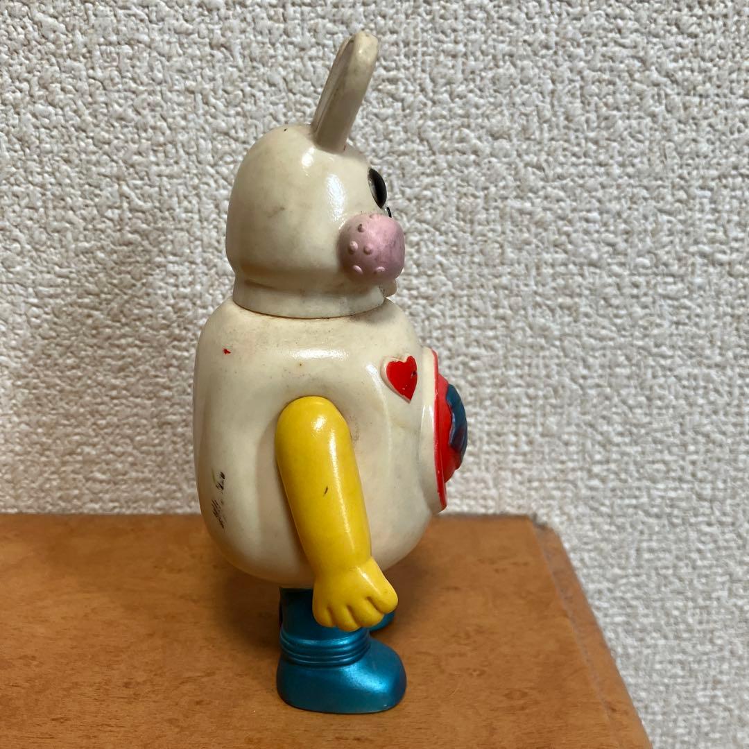 【希少・当時物】ポピー製 ロボピョン ソフビフィギュア