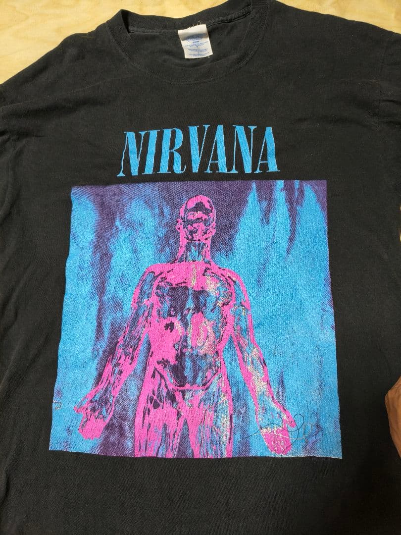 年末値下げ中　90年代 NIRVANA SLIVER M&O sizeL