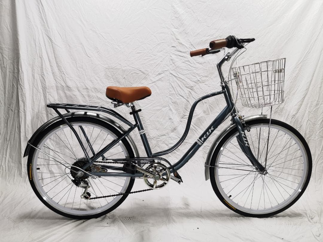 在庫処分超お得 新品KF24 自転車 シティサイクル シマノ製7段11