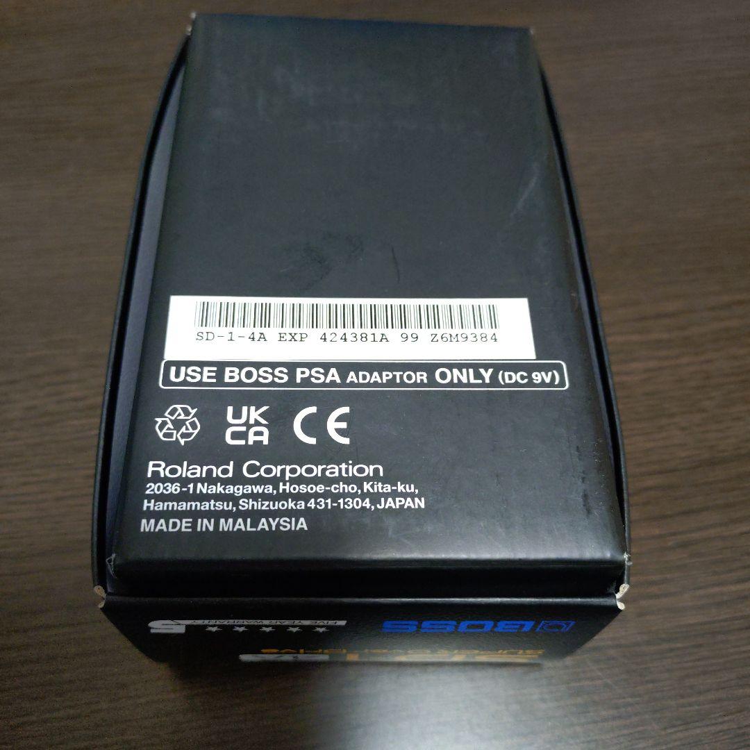 BOSS SD-1 40周年記念エフェクター