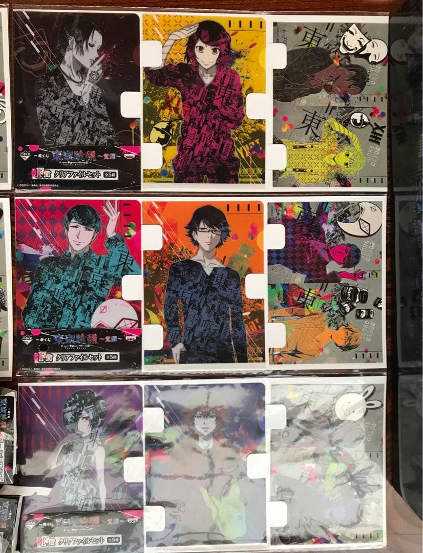 東京喰種　一番くじ　覚醒　B賞　C賞　F賞5点　G賞　10点