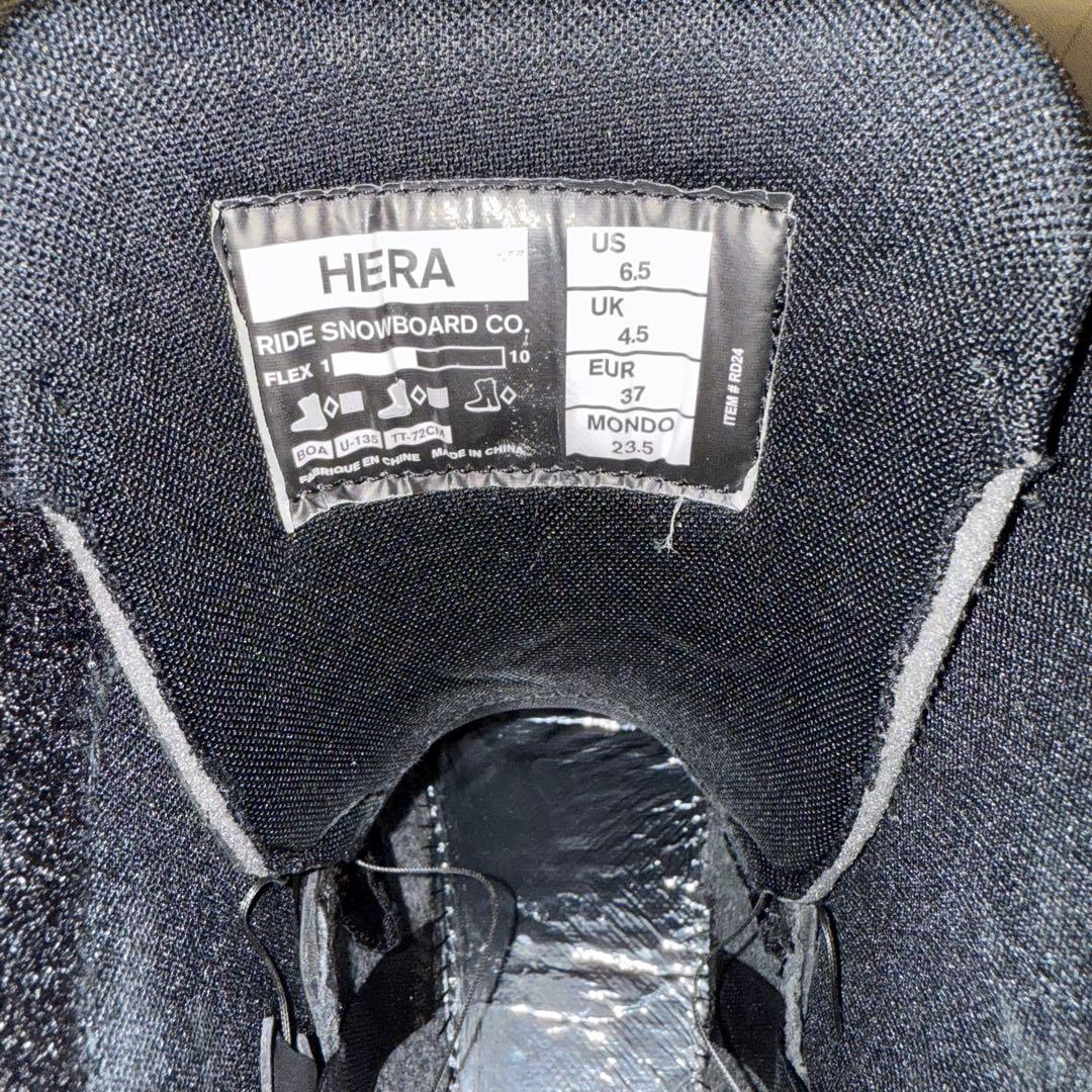 RIDE HERA 24-25モデル 23.5 スノーボードブーツ