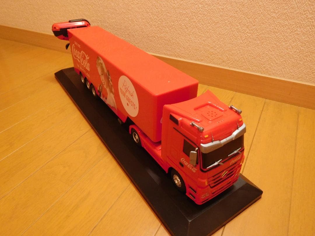 コカ・コーラ トレーラー ハンドル型ラジコン