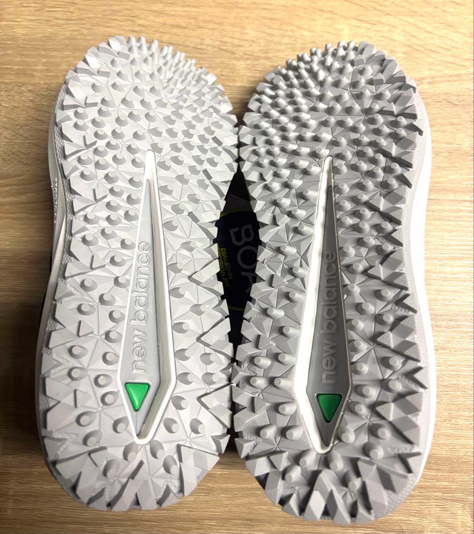 未使用 28cm 2E ニューバランスゴルフシューズ UGS1001F ブラック