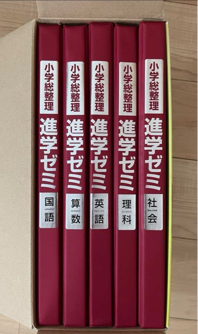 家庭学習教材 中学校入学準備 小学校総復習 5教科
