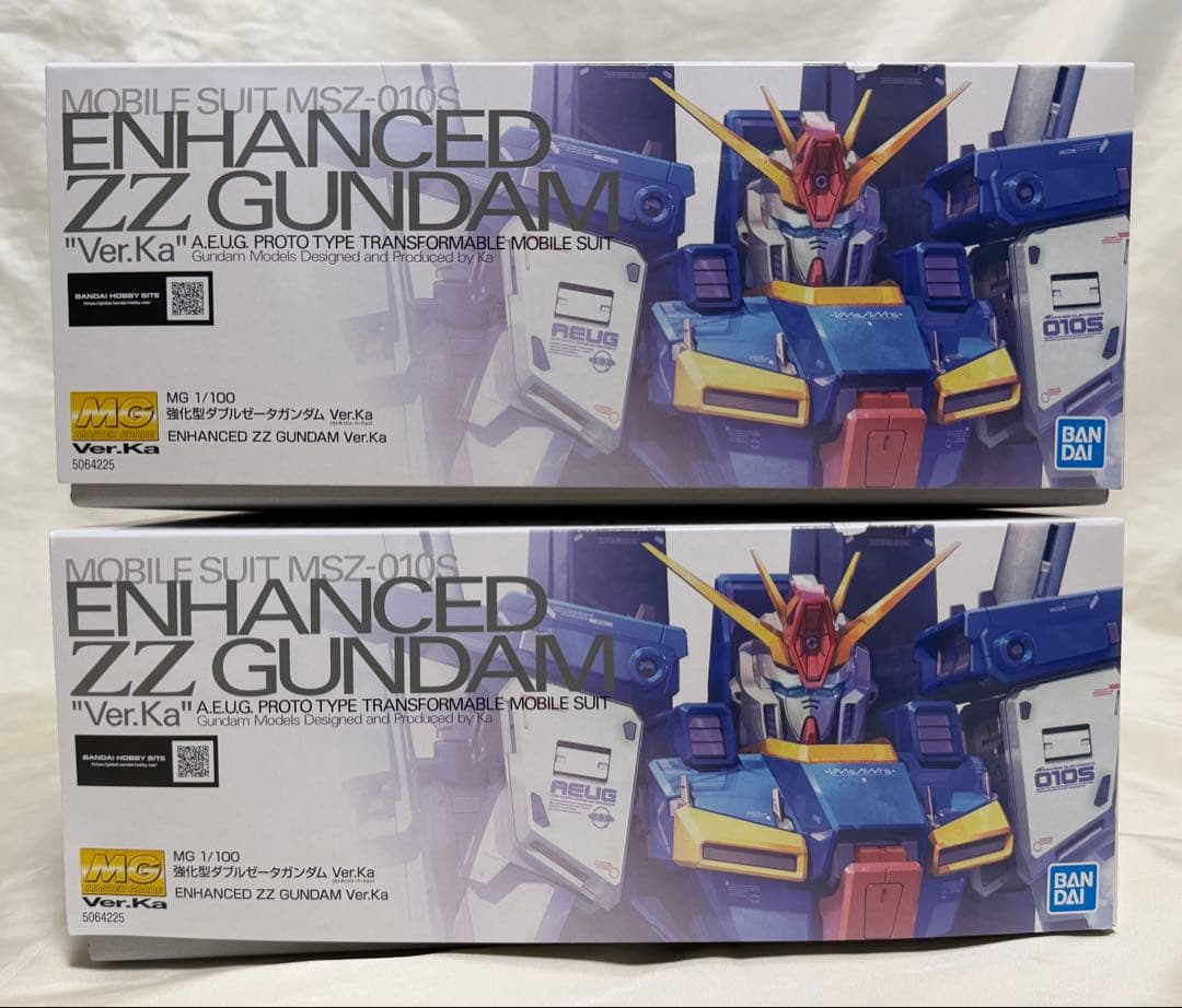 ＭＧ 1/100 強化型ダブルゼータガンダム Ver．Ka 2個セット