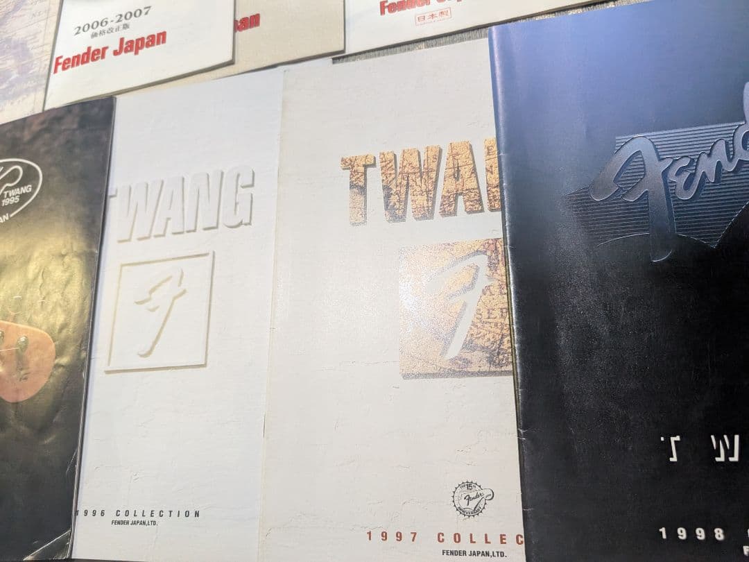 1990〜 Fender Japan Twang カタログ 16冊セット