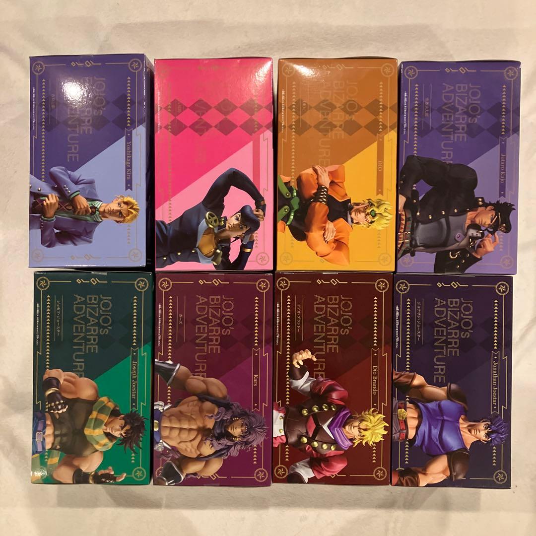 ジョジョの奇妙な冒険 Mometria フィギュア 8体セット