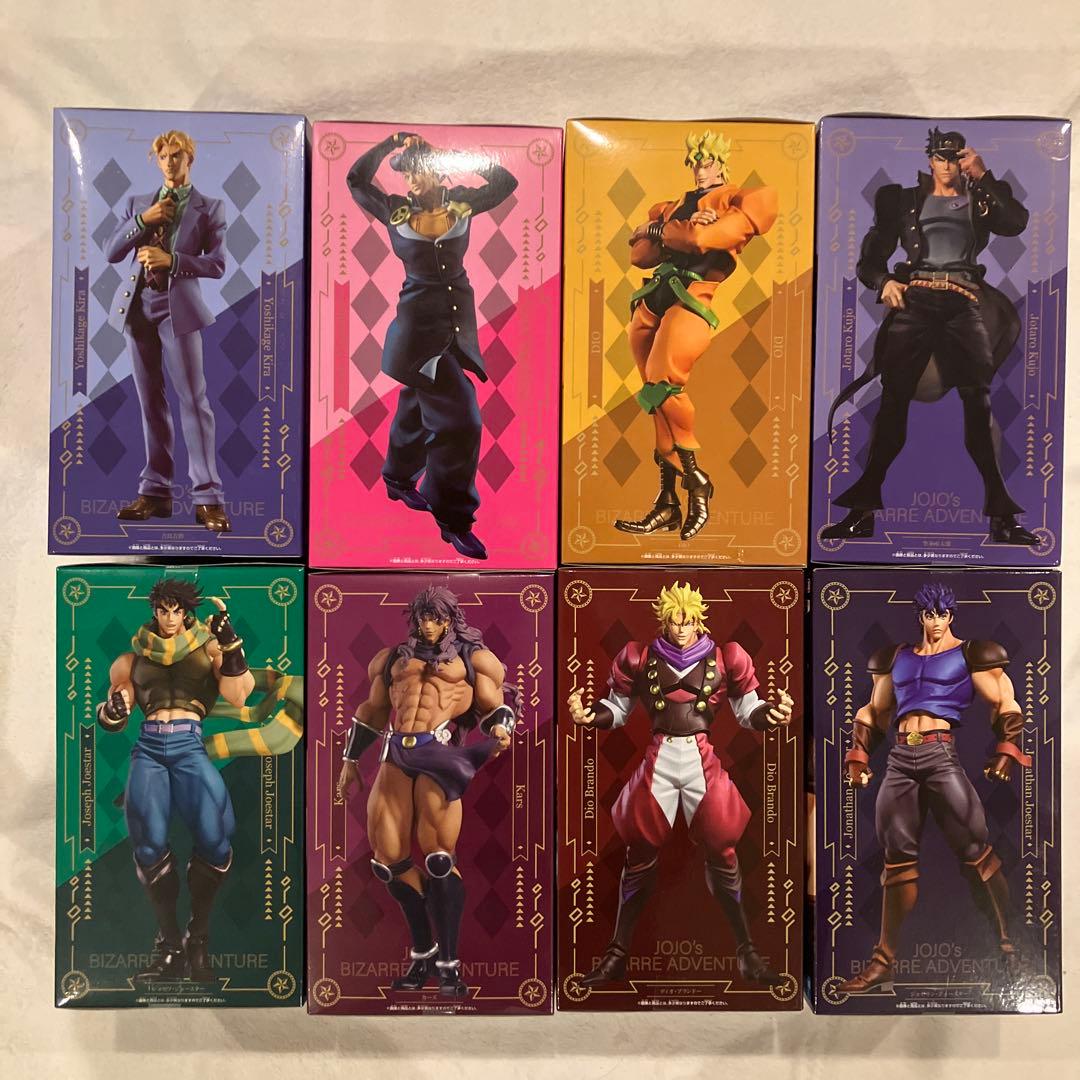 ジョジョの奇妙な冒険 Mometria フィギュア 8体セット