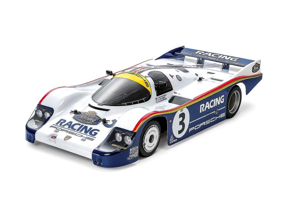 タミヤ ポルシェ956 ボディセット ホイール1台分 ボディマウント