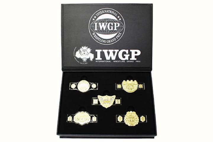 完売品 シンニチイズム IWGPチャンピオンベルト ピンズ 5個セット