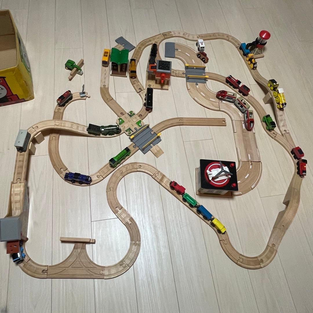 【確認用写真】ラーニングカーブ きかんしゃトーマス 木製レール