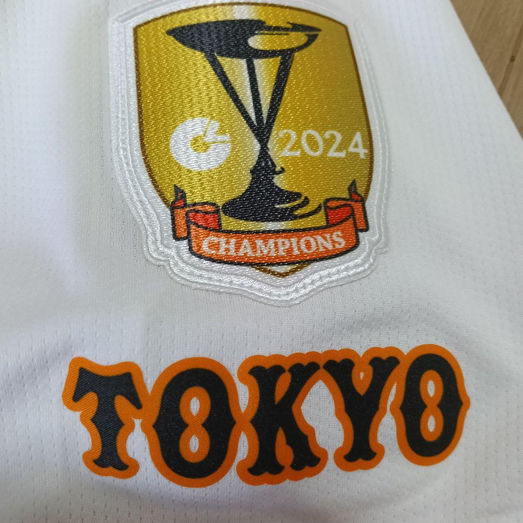 読売ジャイアンツ 巨人 田中将大 優勝エンブレム付きユニフォーム