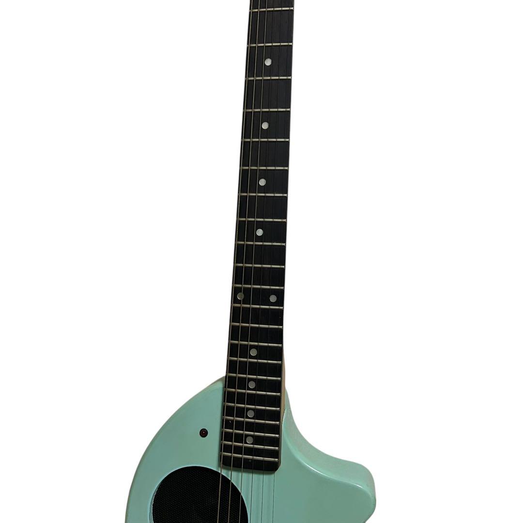 ZO-3 ミントグリーン　アンプ内蔵ミニギター