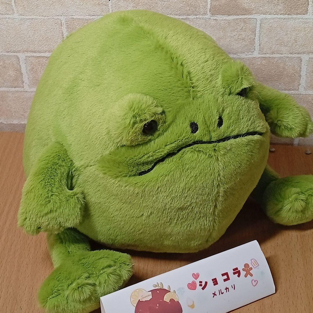 Ricky Rain Frog 雨蛙 カエル 蛙 ぬいぐるみM