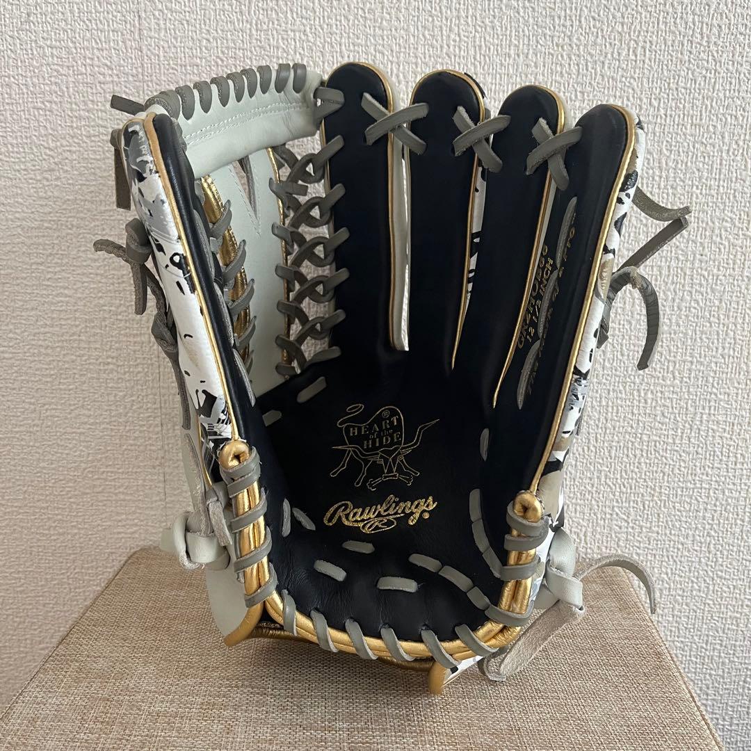 Rawlings 野球グローブ ホワイト/グレー/ブラック