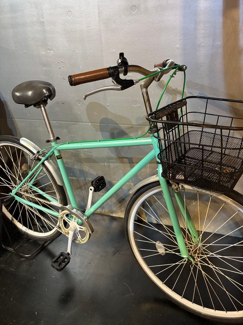 G19【大阪堺市/取引】特価☆中古自転車 レトロ風 27インチ