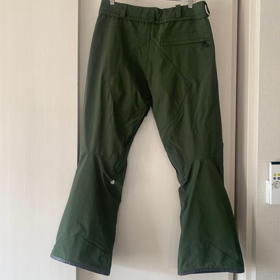 VOLCOM GORE-TEX スノーボードパンツ オリーブグリーン