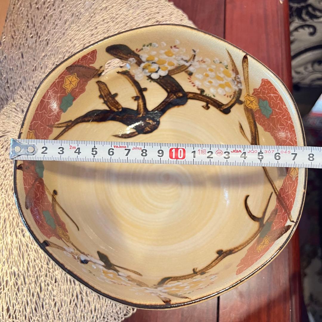 清水焼　雲錦菓子鉢 井泉　茶道具 茶懐石 菓子鉢 Japan 金彩色絵