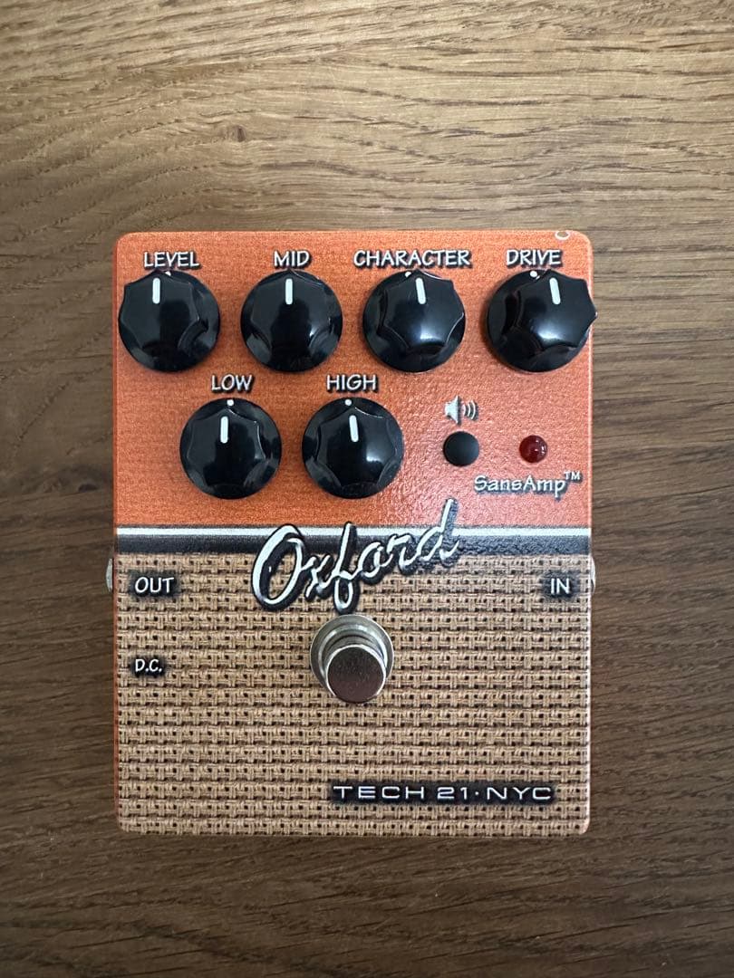ギター TECH21 Sansamp Oxford