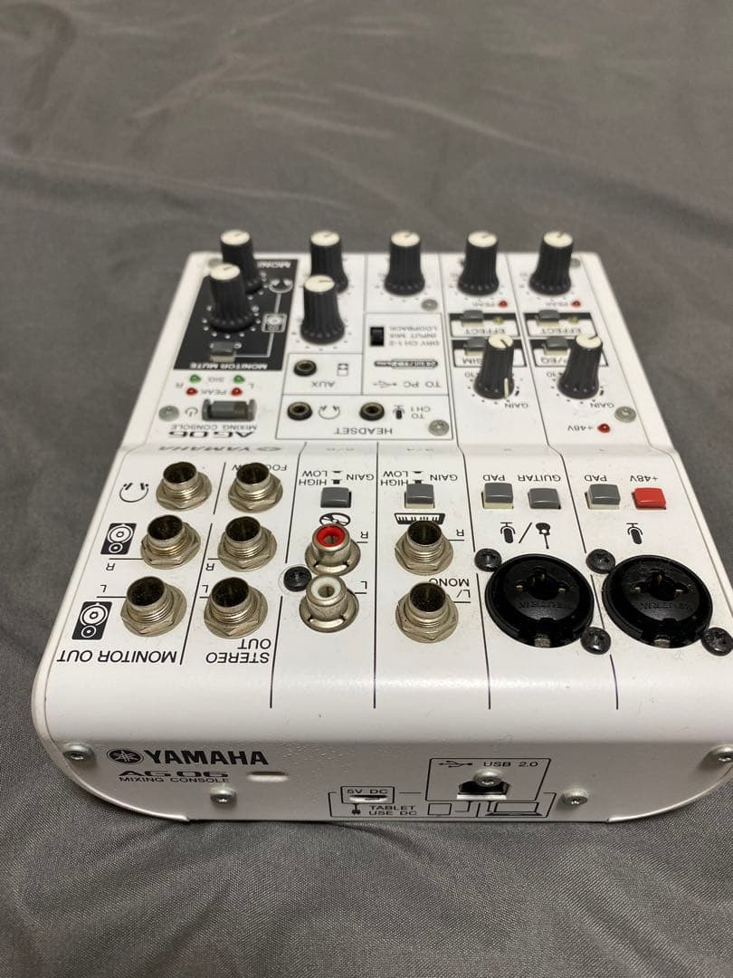 AG06 YAMAHA オーディオインターフェース 6チャンネル