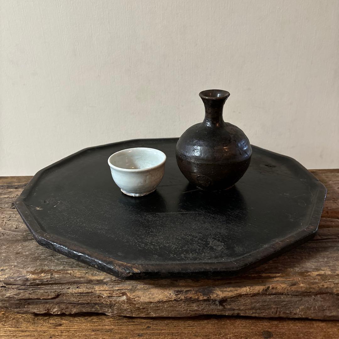 李朝白磁　盃　ぐい呑み　骨董　アンティーク.古美術.酒器.韓国骨董.検:白洲正子