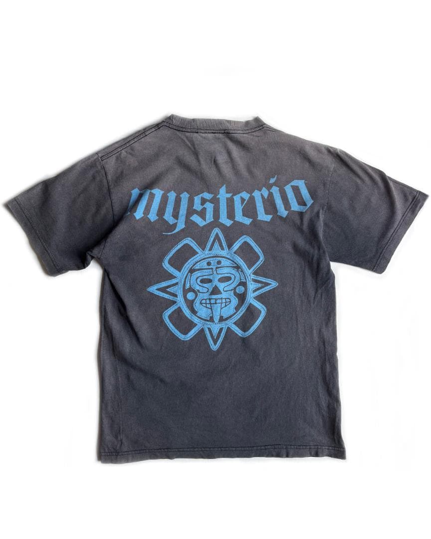 2008 WWE/ ミステリオ 総柄 レスリング Tシャツ