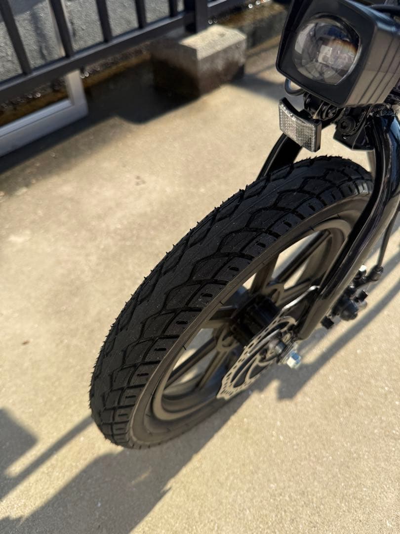 【ほぼ新品・電動】Rich Bit city Assist 黒／使用1回／