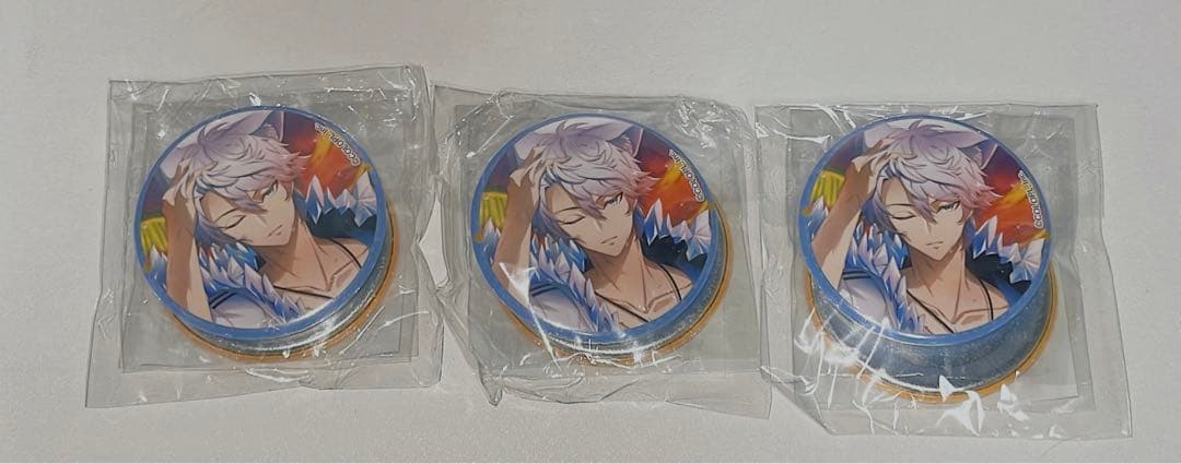 白猫プロジェクト ネコミミくじ 缶バッジ