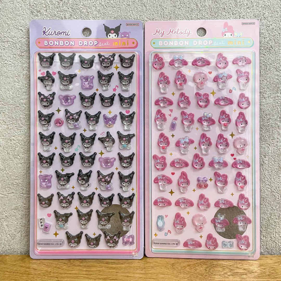【正規品】 ボンボンドロップシール ディズニー サンリオ ミニミニセット