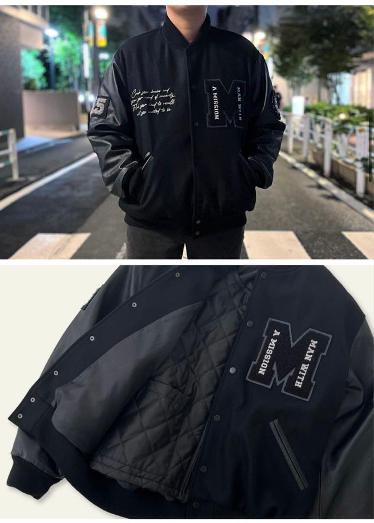マンウィズ 15TH ANNIVERSARY スタジアムジャケット XL 新品