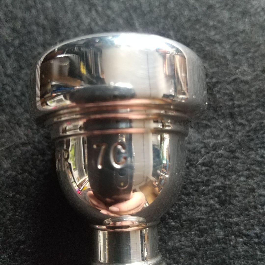 Bach トランペットマウスピース 7C 。ノーピリオド。ビンテージ