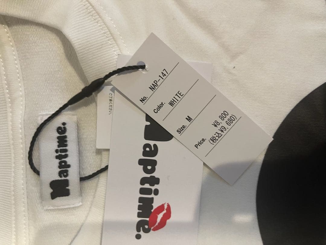 Naptime BIG T-SHIRTS-WHITE Tシャツ