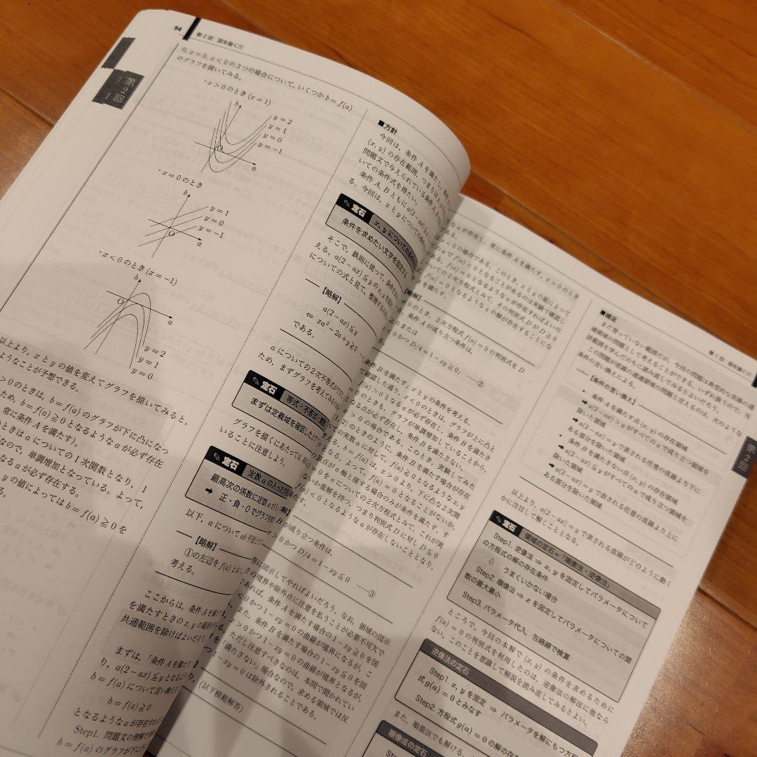 数①　鉄緑会　東大100問テキスト　4冊