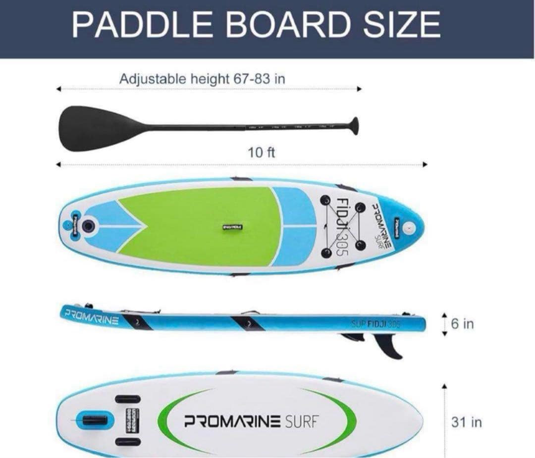 PROMARINE FiDJ305 スタンドアップパドルボードセット