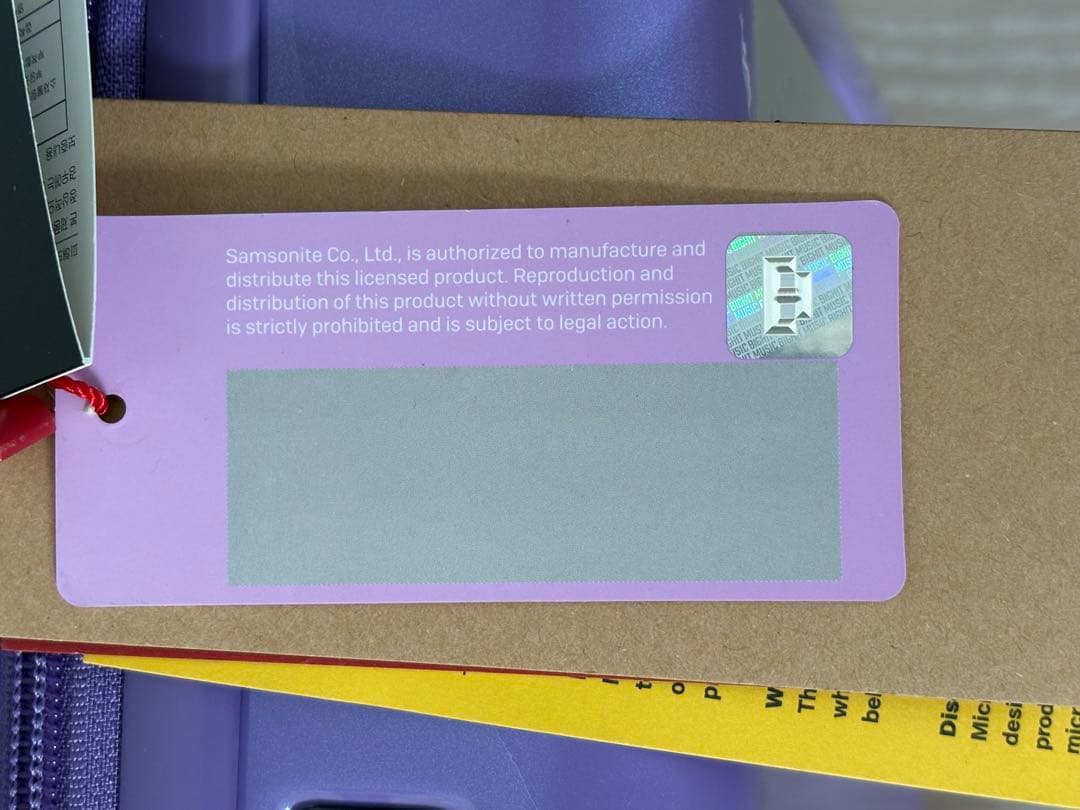 BTS ダイナマイト×サムソナイト キャリーオンバッグ