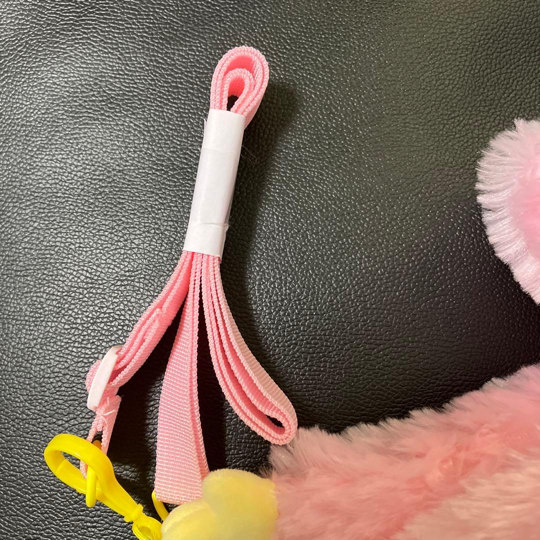 未使用タグ付き ポピープレイタイム ピンク系ぬいぐるみポシェット