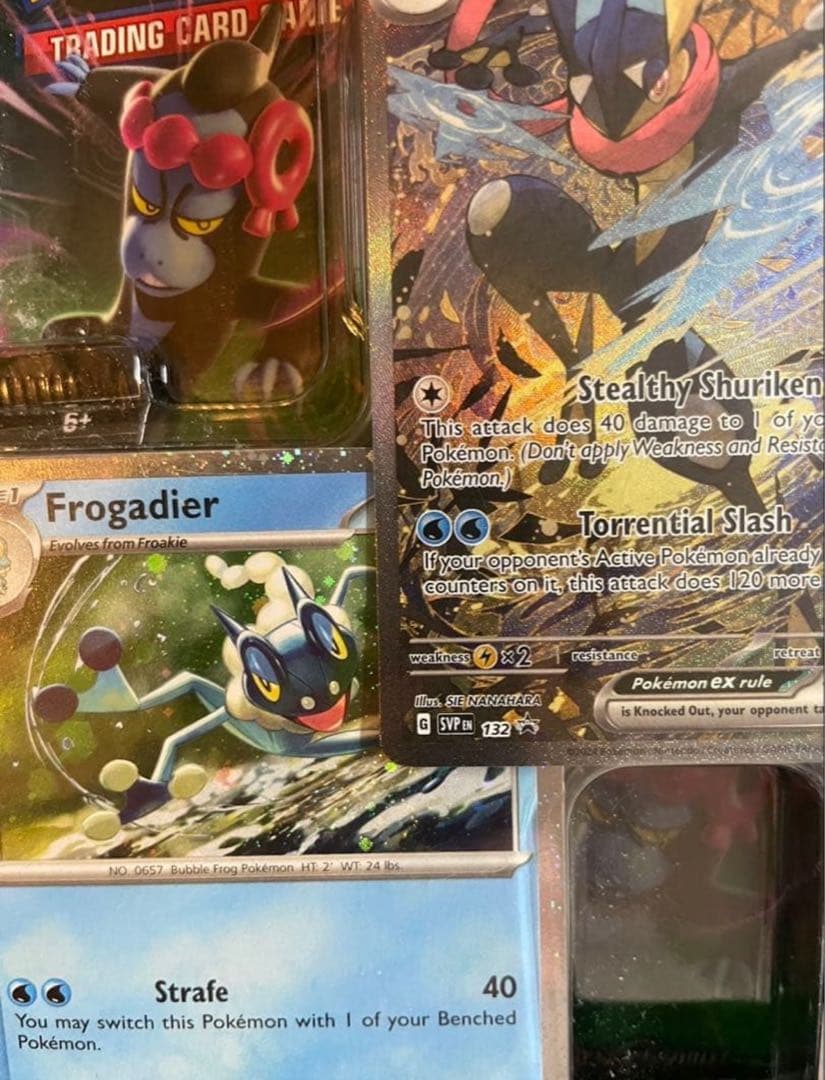 【海外限定】ゲッコウガ ex SAR shrouded fable
