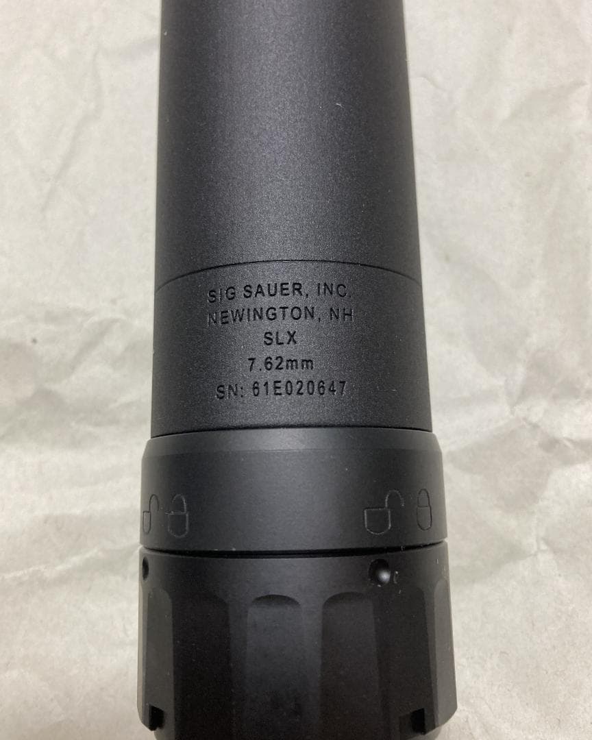 BPW SLX 762 QD ダミーサプレッサー&マズルブレーキ bk