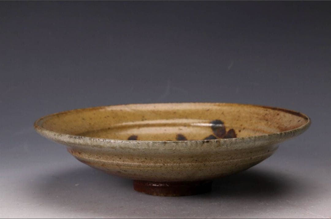 中里隆　唐津焼　絵唐津　6寸皿　5客セット　中里太亀　中里健太　中里重利　登り窯