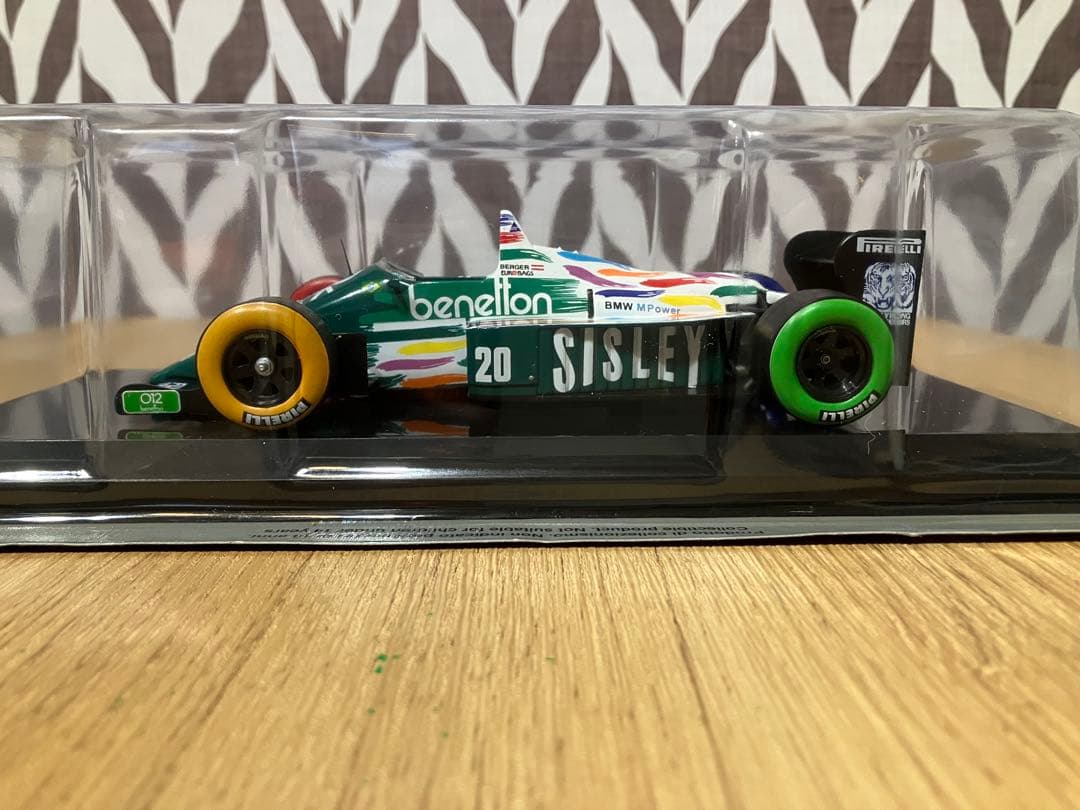 日本未発売　ビッグスケールF1コレクション　ベネトンB186 1986年