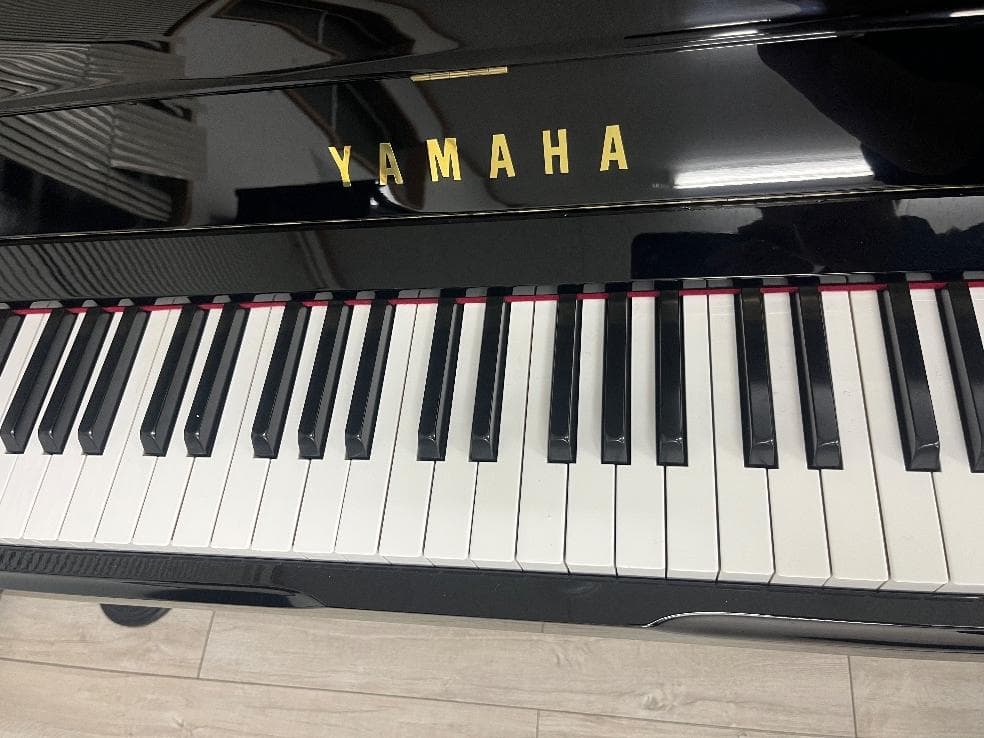 ★78265【アップライトピアノ】YAMAHA　YU30　ソフトランディング搭載
