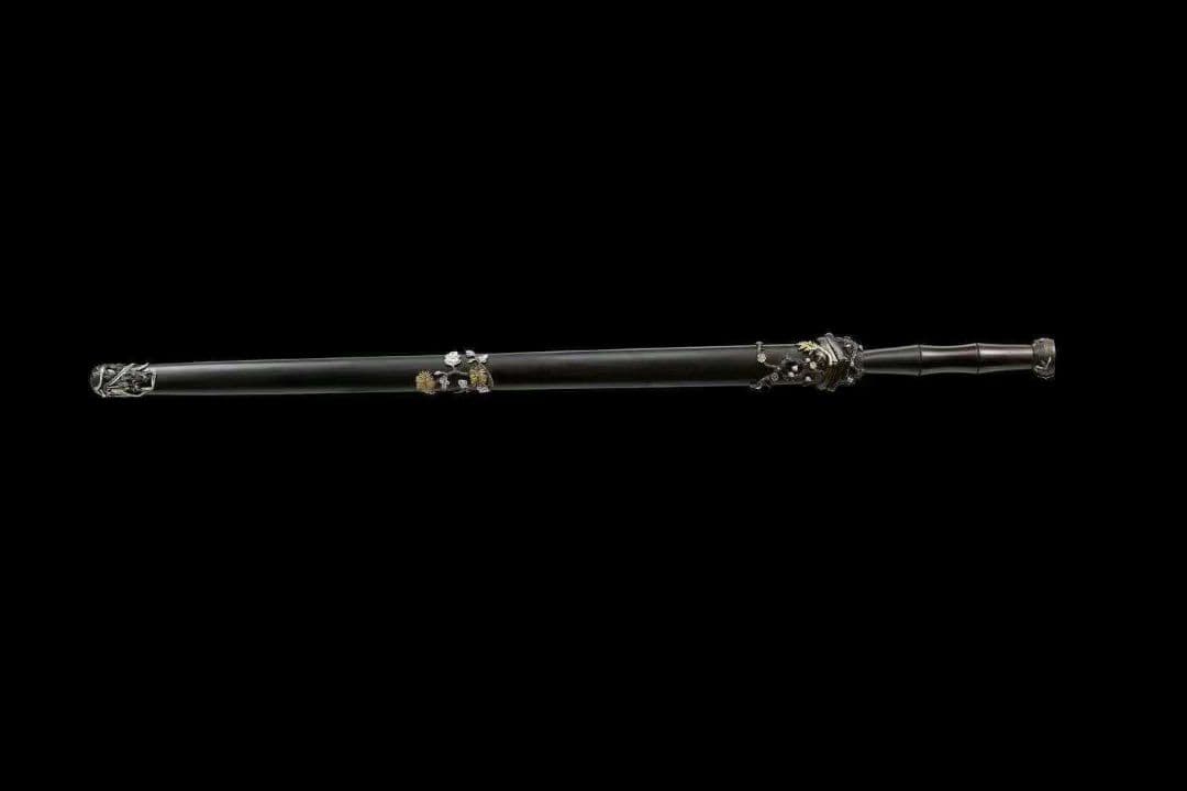 【乾坤君子剣】古兵器 刀装具 日本刀　模造刀 居合刀 武士道 鑑賞用 美術刀