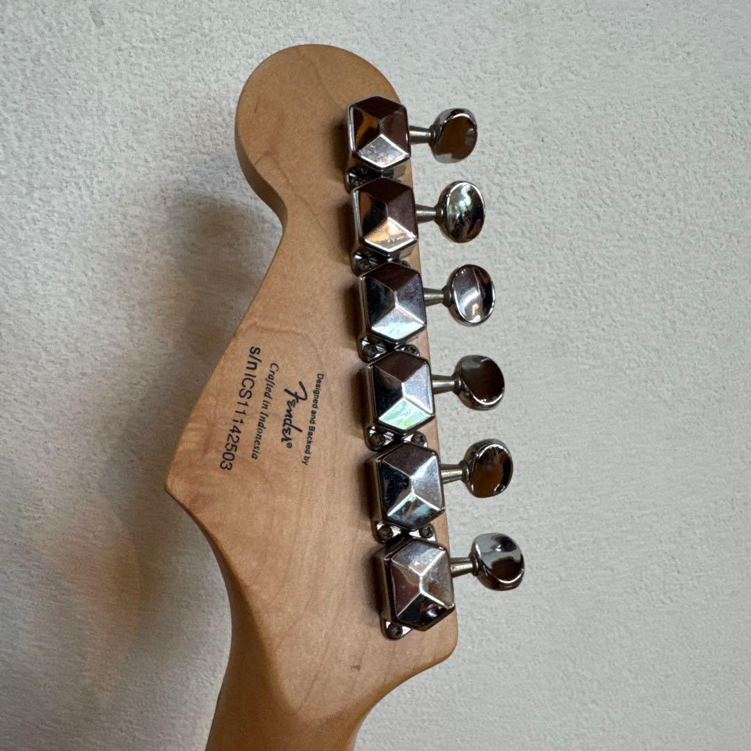 squier by fender エレキギター ストラトキャスター　ミニ