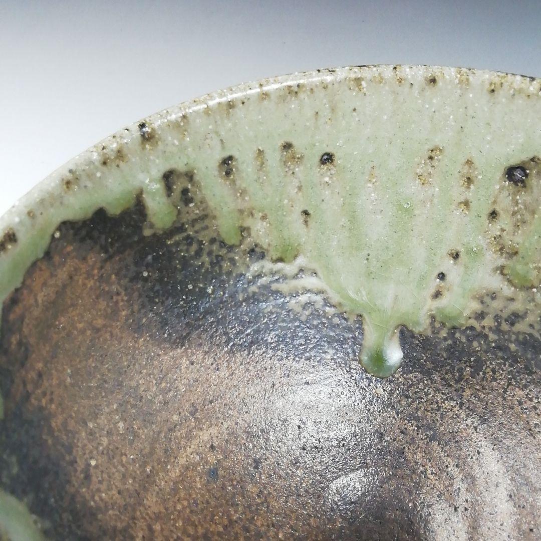 Ｔ８０８　茶碗　『常滑焼』『蓬莱堂　翁軒窯』　共箱　抹茶碗　茶道具