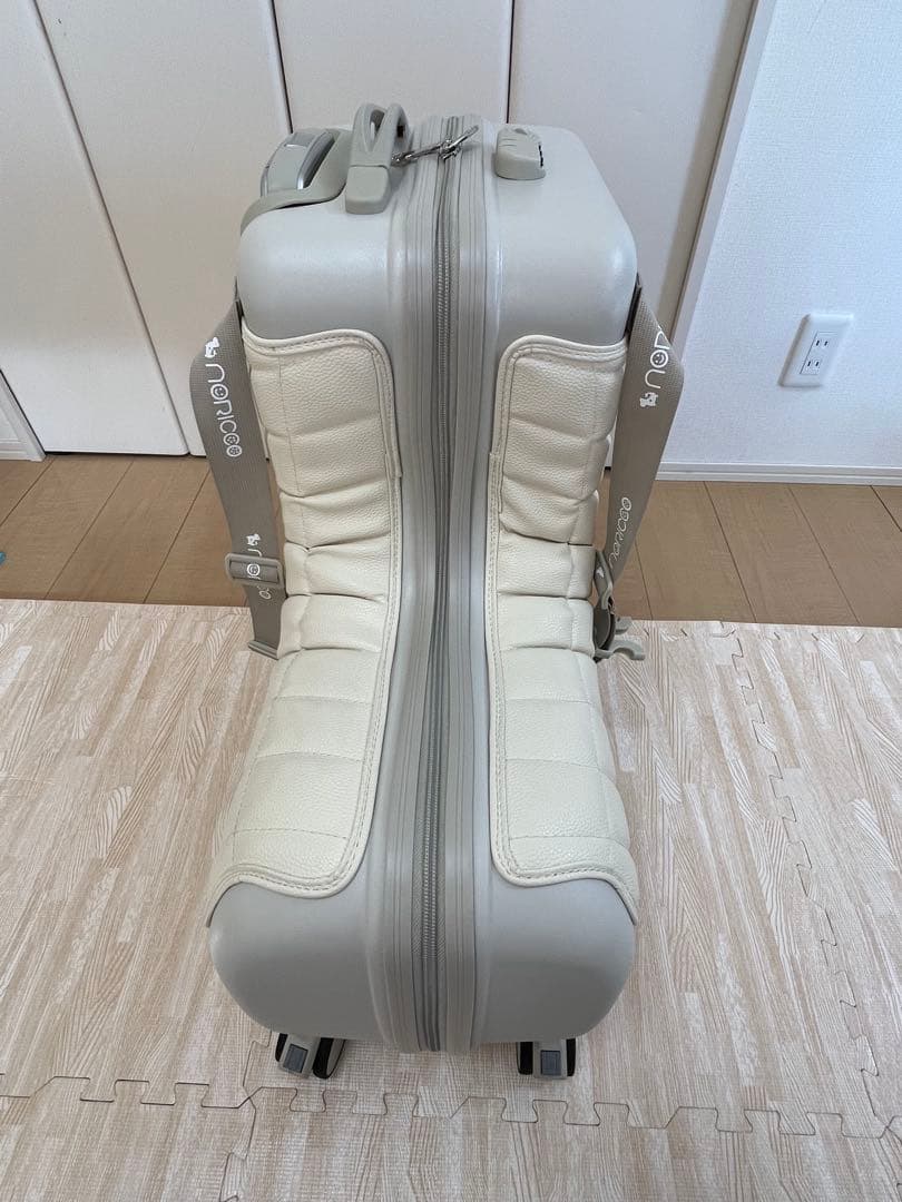 【美品】NORICCO ノリッコ おしり痛くないクッション付 乗れるスーツケース